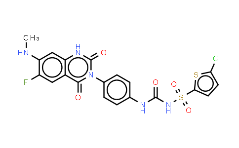 936500-94-6 | 5-氯-N-[[[4-[6-氟-1,4-二氢-7-(甲基氨基)-2,4-二氧代-3(2H)-喹唑啉基]苯基]氨基]羰基]-2-噻吩磺酰胺