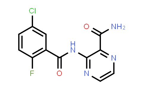 CAS No. 936564-98-6, 3-(5-Chloro-2-fluorobenzamido)pyrazine-2-carboxamide
