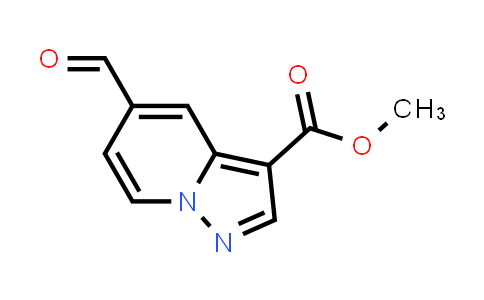 CAS No. 936637-97-7, Methyl 5-formylpyrazolo[1,5-a]pyridine-3-carboxylate