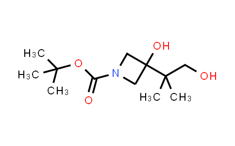 CAS No. 936850-11-2, tert-Butyl 3-hydroxy-3-(1-hydroxy-2-methylpropan-2-yl)azetidine-1-carboxylate