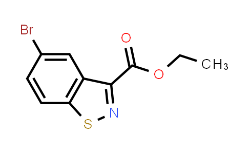 CAS No. 936923-58-9, Ethyl 5-bromobenzo(d)isothiazole-3-carboxylate