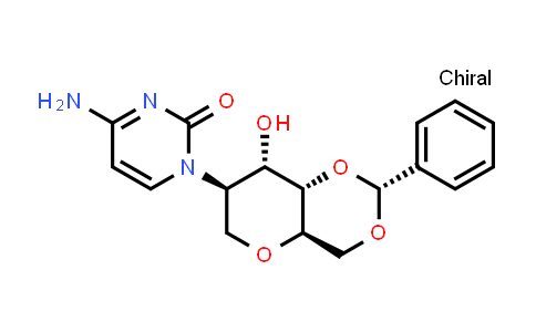 CAS No. 937031-51-1, 4-Amino-1-((2R,4aR,7R,8S,8aS)-8-hydroxy-2-phenylhexahydropyrano[3,2-d][1,3]dioxin-7-yl)pyrimidin-2(1H)-one