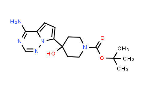 937048-05-0 | tert-Butyl 4-(4-aminopyrrolo[2,1-f][1,2,4]triazin-7-yl)-4-hydroxypiperidine-1-carboxylate