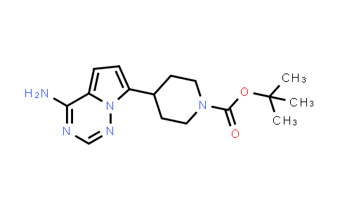 DY581224 | 937048-06-1 | tert-Butyl 4-(4-aminopyrrolo[2,1-f][1,2,4]triazin-7-yl)piperidine-1-carboxylate