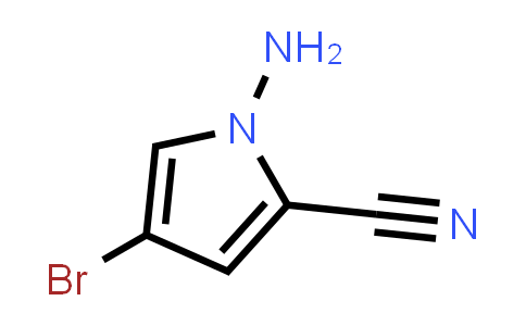 CAS No. 937161-86-9, 1-Amino-4-bromo-1H-pyrrole-2-carbonitrile