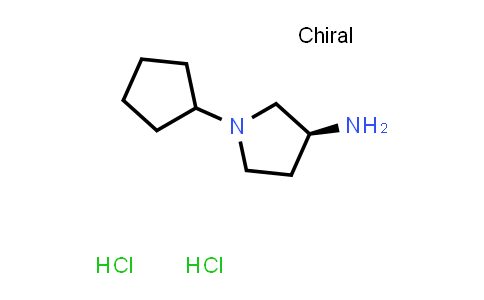 CAS No. 937397-25-6, (S)-1-Cyclopentylpyrrolidin-3-amine dihydrochloride
