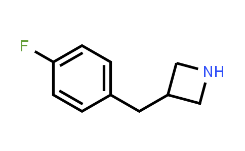 CAS No. 937621-44-8, 3-[(4-Fluorophenyl)methyl]azetidine
