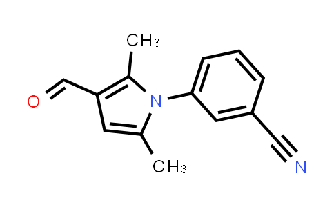 CAS No. 937653-09-3, 3-(3-Formyl-2,5-dimethyl-1h-pyrrol-1-yl)benzonitrile