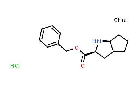 CAS No. 93779-29-4, (2S,6aS)-Benzyl octahydrocyclopenta[b]pyrrole-2-carboxylate hydrochloride