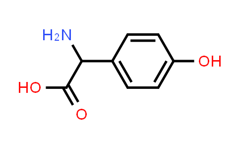 CAS No. 938-97-6, 2-Amino-2-(4-hydroxyphenyl)acetic acid