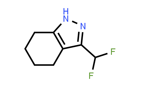 CAS No. 938022-22-1, 3-(Difluoromethyl)-4,5,6,7-tetrahydro-1H-indazole