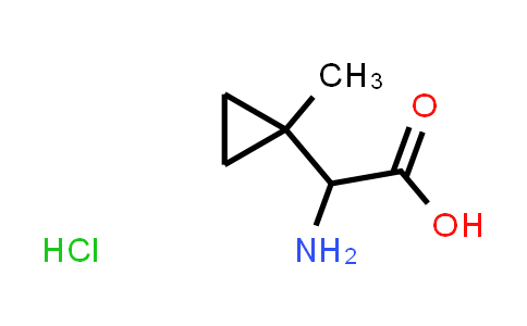 CAS No. 938058-08-3, 2-Amino-2-(1-methylcyclopropyl)acetic acid hydrochloride
