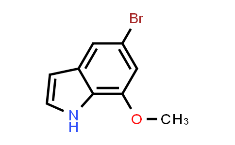 CAS No. 938061-47-3, 5-Bromo-7-methoxy-1H-indole
