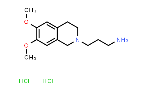 CAS No. 93808-11-8, [3-(6,7-Dimethoxy-3,4-dihydroisoquinolin-2(1H)-yl)propyl]amine dihydrochloride