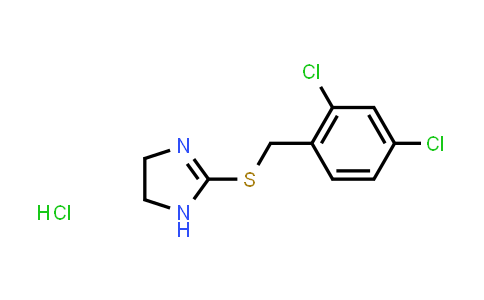 CAS No. 938156-72-0, 2-[(2,4-Dichlorobenzyl)thio]-4,5-dihydro-1H-imidazole hydrochloride