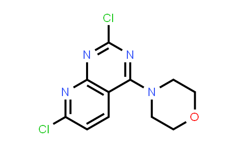 CAS No. 938443-21-1, 4-(2,7-Dichloropyrido[2,3-d]pyrimidin-4-yl)morpholine