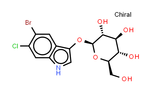 CAS No. 93863-89-9, b-D-Glucopyranoside,5-bromo-6-chloro-1H-indol-3-yl