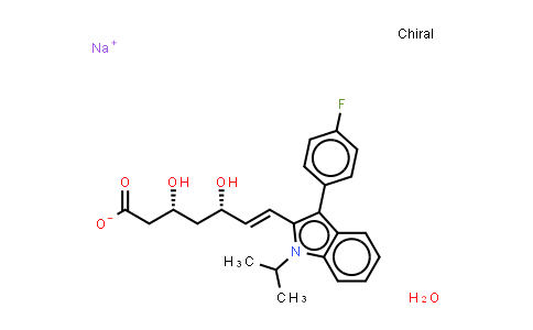 CAS No. 93957-55-2, Fluvastatin (sodium)
