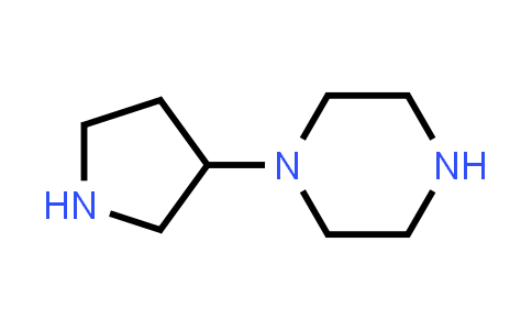CAS No. 939793-68-7, 1-(Pyrrolidin-3-yl)piperazine
