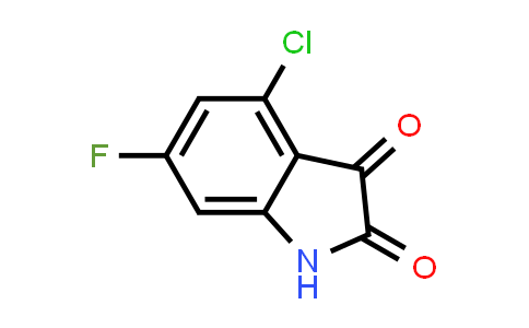 CAS No. 940054-45-5, 4-Chloro-6-fluoro-2,3-dihydro-1H-indole-2,3-dione