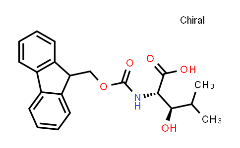 CAS No. 940301-35-9, (2S,3R)-2-((((9H-fluoren-9-yl)methoxy)carbonyl)amino)-3-hydroxy-4-methylpentanoic acid