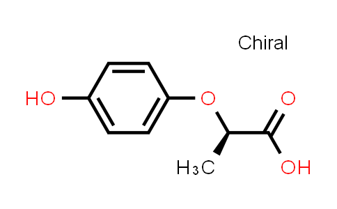 CAS No. 94050-90-5, (R)-2-(4-Hydroxyphenoxy)propanoic acid