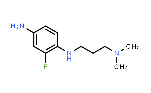 CAS No. 941318-39-4, N1-(3-(Dimethylamino)propyl)-2-fluorobenzene-1,4-diamine