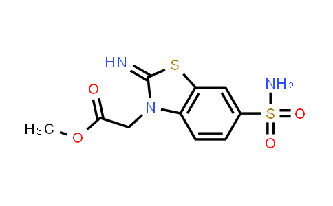 CAS No. 941866-77-9, Methyl 2-(2-imino-6-sulfamoylbenzo[d]thiazol-3(2H)-yl)acetate