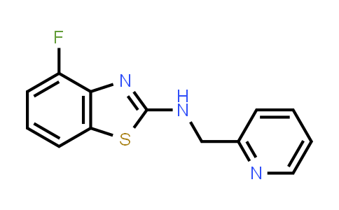CAS No. 941867-13-6, 4-Fluoro-N-(pyridin-2-ylmethyl)-1,3-benzothiazol-2-amine