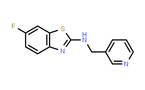 MC581493 | 941867-36-3 | 6-Fluoro-N-(pyridin-3-ylmethyl)-1,3-benzothiazol-2-amine
