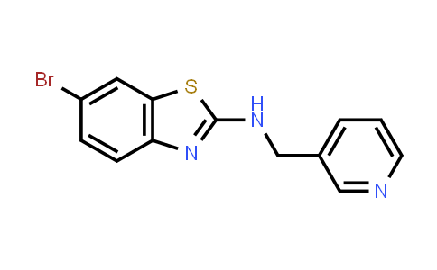 CAS No. 941867-38-5, 6-Bromo-N-(pyridin-3-ylmethyl)-1,3-benzothiazol-2-amine