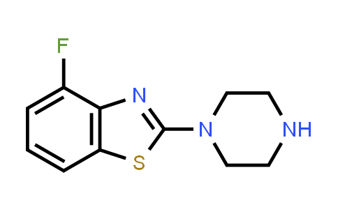 CAS No. 941869-88-1, 4-Fluoro-2-piperazin-1-yl-1,3-benzothiazole