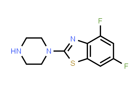 CAS No. 941869-91-6, 4,6-Difluoro-2-piperazin-1-yl-1,3-benzothiazole