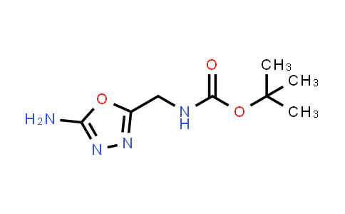 CAS No. 942034-89-1, tert-Butyl N-[(5-amino-1,3,4-oxadiazol-2-yl)methyl]carbamate