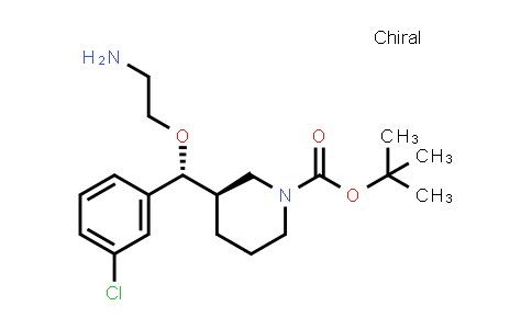 MC581553 | 942142-78-1 | tert-Butyl (R)-3-((R)-(2-aminoethoxy)(3-chlorophenyl)methyl)piperidine-1-carboxylate