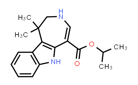 CAS No. 942145-77-9, Isopropyl 1,1-dimethyl-1,2,3,6-tetrahydroazepino[4,5-b]indole-5-carboxylate