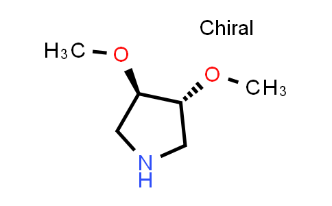 CAS No. 942400-49-9, (3R,4R)-3,4-Dimethoxypyrrolidine
