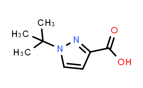 CAS No. 942508-00-1, 1-(tert-Butyl)-1H-pyrazole-3-carboxylic acid