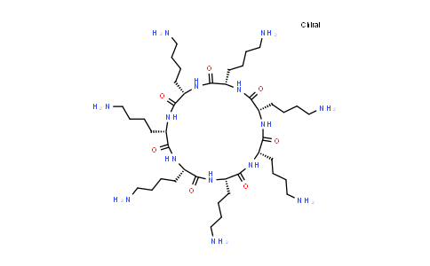 CAS No. 942577-30-2, Cyclo(L-lysyl-L-lysyl-L-lysyl-L-lysyl-L-lysyl-L-lysyl-L-lysyl)