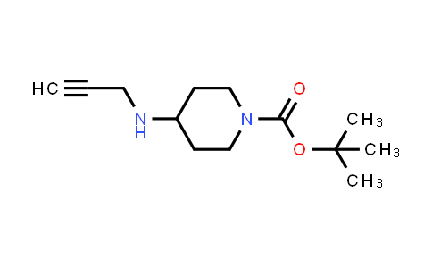 CAS No. 942600-25-1, tert-Butyl 4-(prop-2-yn-1-ylamino)piperidine-1-carboxylate