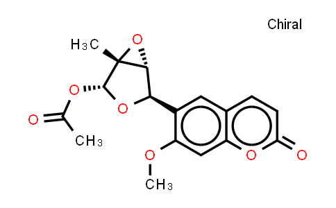 CAS No. 94285-22-0, 3,6-Dioxabicyclo[3.1.0]hexane, 2H-1-benzopyran-2-one deriv.