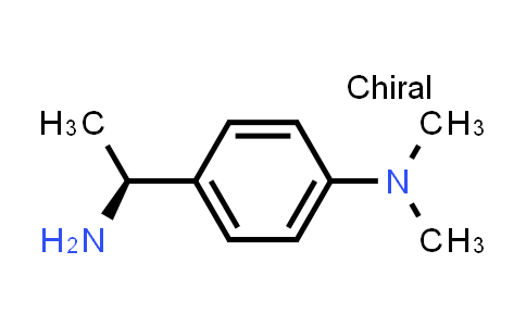 CAS No. 942995-65-5, Benzenemethanamine, 4-(dimethylamino)-α-methyl-, (αS)-