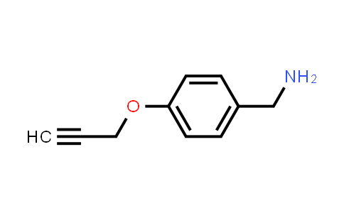 943026-55-9 | Benzenemethanamine, 4-(2-propyn-1-yloxy)-