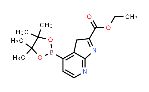 943322-02-9 | 3H-Pyrrolo[2,3-b]pyridine-2-carboxylic acid, 4-(4,4,5,5-tetramethyl-1,3,2-dioxaborolan-2-yl)-, ethyl ester
