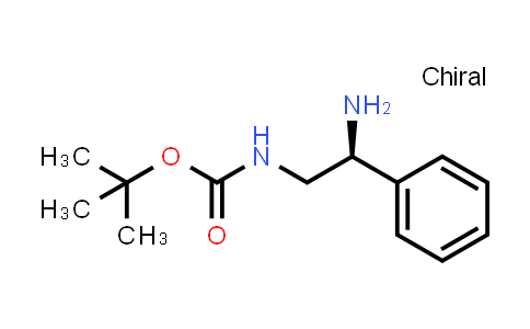 CAS No. 943322-87-0, 1,1-Dimethylethyl ((2S)-2-amino-2-phenylethyl)carbamate