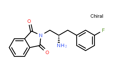 CAS No. 943325-38-0, 2-[(2S)-2-Amino-3-(3-fluorophenyl)propyl]-1H-isoindole-1,3(2H)-dione