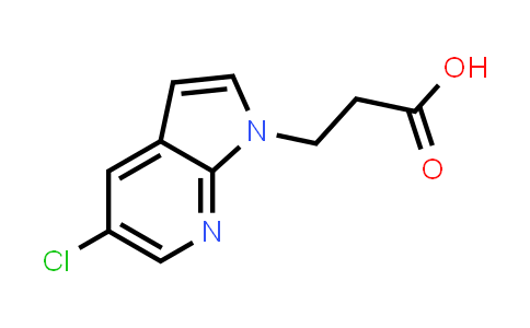 CAS No. 943653-80-3, 1H-Pyrrolo[2,3-b]pyridine-1-propanoic acid, 5-chloro-