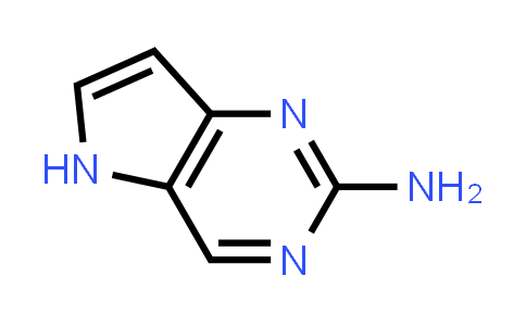 CAS No. 943736-60-5, 5H-Pyrrolo[3,2-d]pyrimidin-2-amine