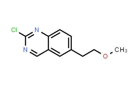 CAS No. 943784-53-0, 2-Chloro-6-(2-methoxyethyl)quinazoline