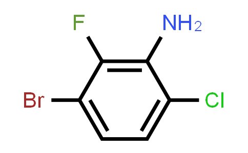 CAS No. 943830-81-7, 3-Bromo-6-chloro-2-fluoroaniline